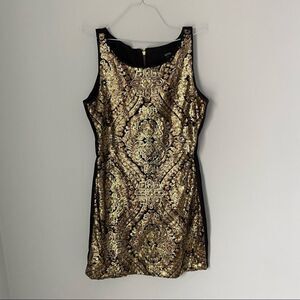 XOXO Juniors' Mini Sequin Bodycon Dress